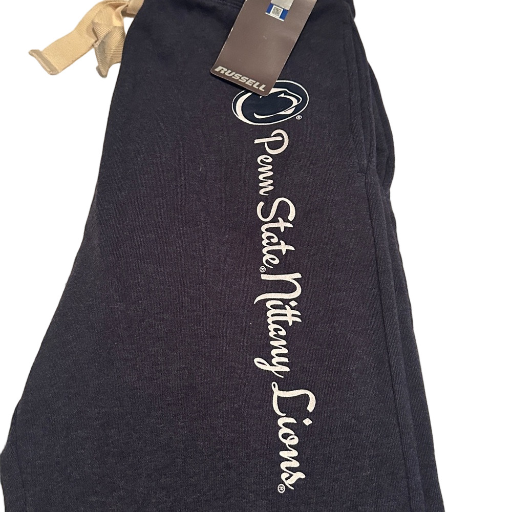 NWT Russell Athletic Dark Blue Penn State Sweatpants S/CH(4-6)